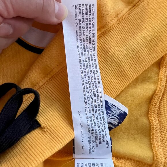 NWT Disney World 50th Anniversary 1st Vault Collection Yellow Joggers - L - Picture 8 of 12